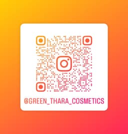 Scan to follow GreenThara Cosmetics on Instagram