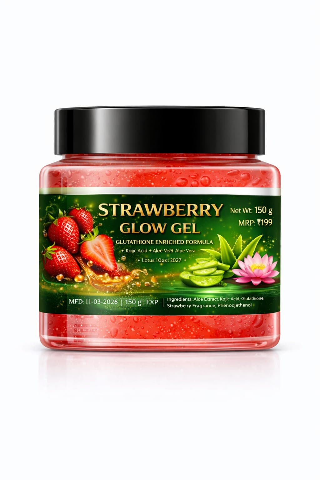 Strawberry Glow Gel